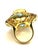 Yellow Bochic “Orient” Vintage Amethyst, Lemon Quartz & Citrine Ring - 18K Gold & Silver For Sale - Image 8 of 14