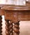 Pair of 19th Century French Louis XIII Demi-Lune Oak Console Tables For Sale In Dallas - Image 6 of 10