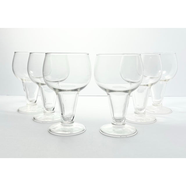 1970s Vintage Set of 6 Hollow Stem Beer Pilsner Glasses 5 3/4” 12oz Barware Excellent condition. No chips, cracks, or...