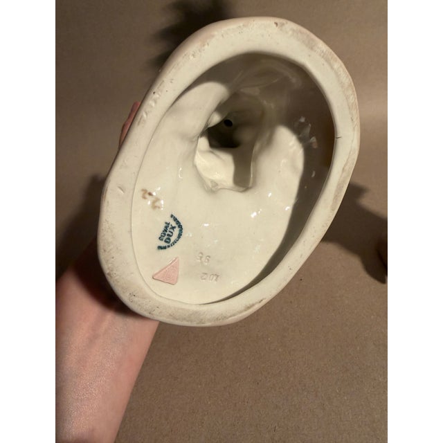 Very Large Royal Dux Porcelain Pair of Cockatoos For Sale - Image 10 of 11