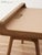 Modern Flow Writing Desk – Solid European Oak, Brown Oil, Natural Linoleum For Sale - Image 3 of 8