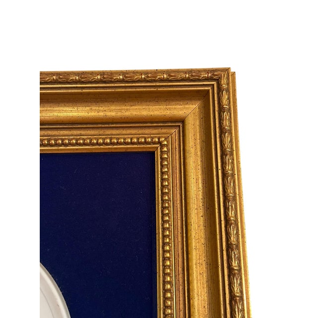 Pair of Framed Antique Parian Bas Relief Plaques by Royal Copenhagen, Produced Circa 1870–1890 For Sale - Image 10 of 12