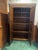 Wood Antique Tiger Oak Linen Wardrobe Armoire, With Key and Hooks. 1900's For Sale - Image 7 of 12