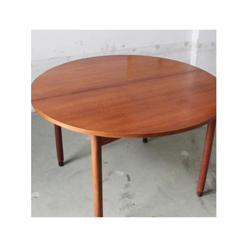 Round Extendable Table, Italy, 1960s For Sale - Image 14 of 15