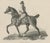 Maxim Gauci, Regency Horse & Rider Portrait, Lithograph, 1840 For Sale
