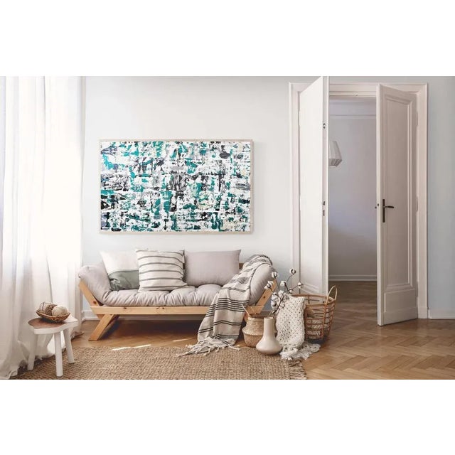 Early 21st Century Sumit Mehndiratta, Composition No. 325, 2021, Acrylic on Canvas For Sale - Image 5 of 7