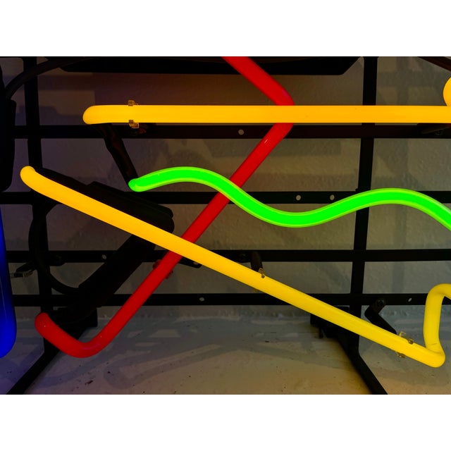 Contemporary Contemporary Neon Arrow Sign For Sale - Image 3 of 6