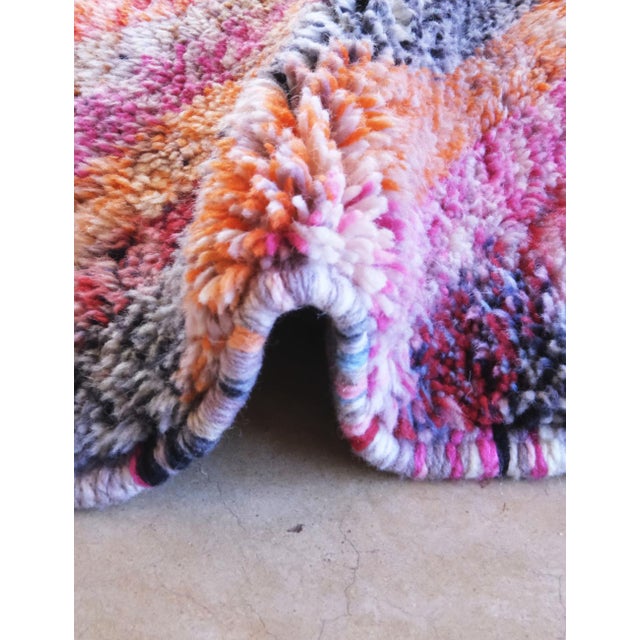 Textile Stylish Pastel Color Accent Rug - 5.7 X 3.8 Ft For Sale - Image 7 of 8