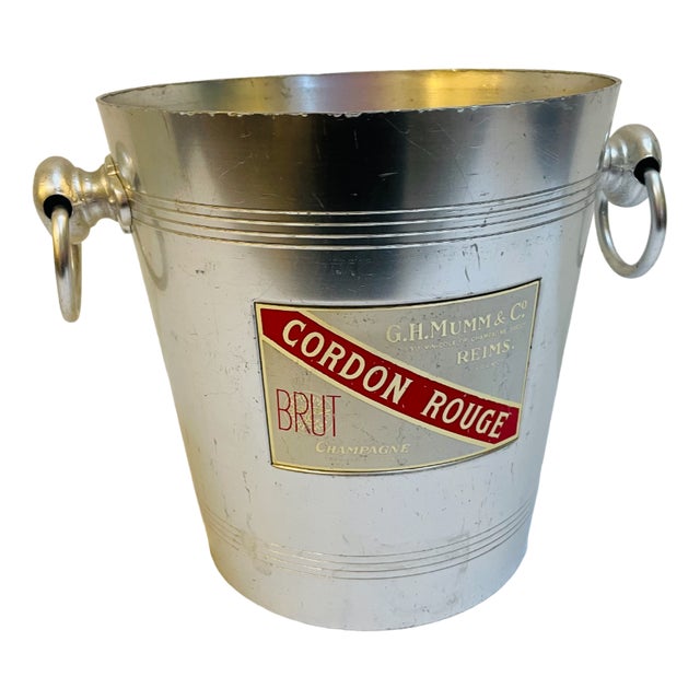 Champagne Bucket from Cordon Rouge Champagne, 1950s For Sale