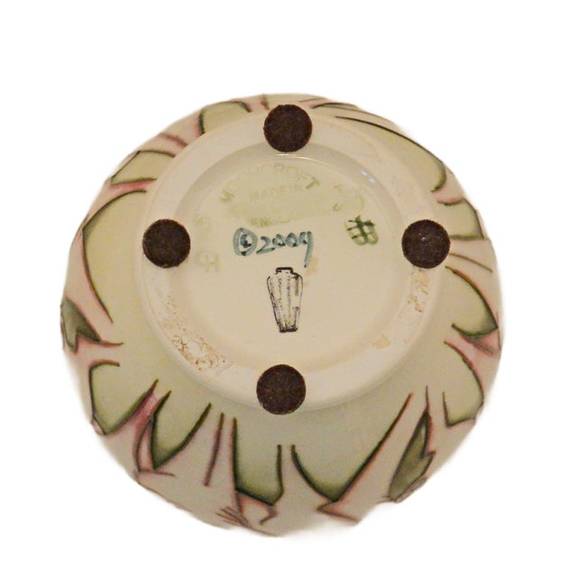 2009 British Moorcroft Pottery "Fowlers Farmyard Pigs" Baluster Art Vase by Kerry Goodwin For Sale In Jacksonville, FL - Image 6 of 6