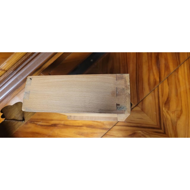 Fine Vintage Inlaid French Secretary Desk For Sale - Image 10 of 15