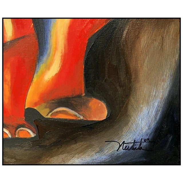 Cubism Ivory Legacy - Hand Embellished, Alexandra Nechita For Sale - Image 3 of 4