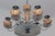 Art Deco Chandelier in Chrome, 1930s For Sale - Image 12 of 18