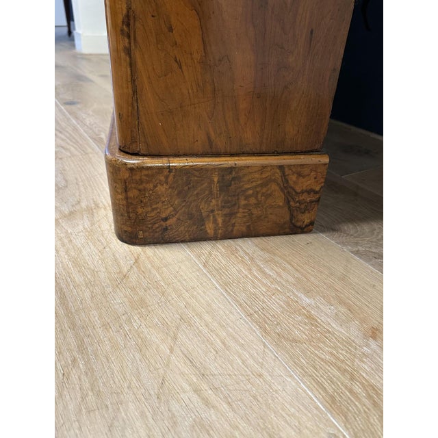 Antique Walnut Open Bookcase For Sale - Image 13 of 15