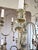 Wood Mid 20th Century Mediteranean Style Italian Painted & Parcel Gilt Wood 12-Light Chandelier For Sale - Image 7 of 7