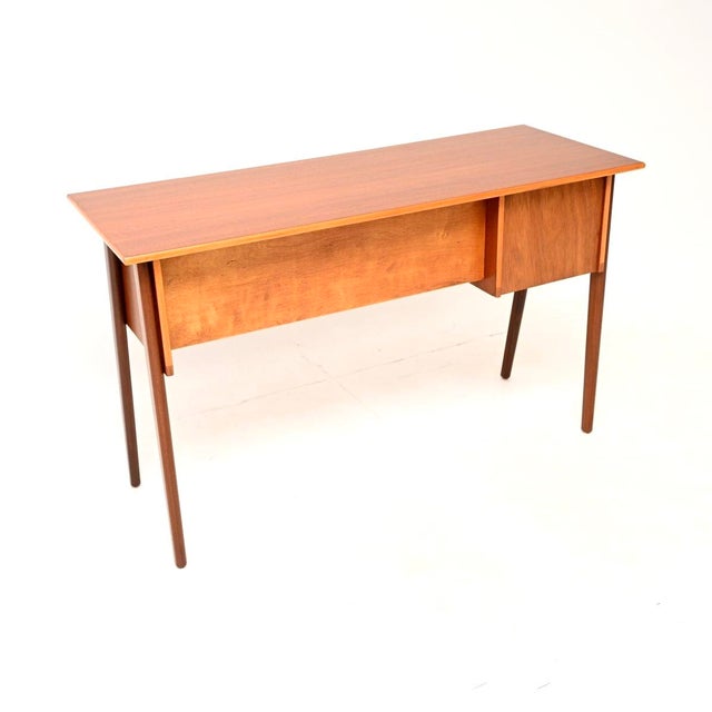 Danish Teak Free-Standing Desk, 1960s For Sale - Image 6 of 10