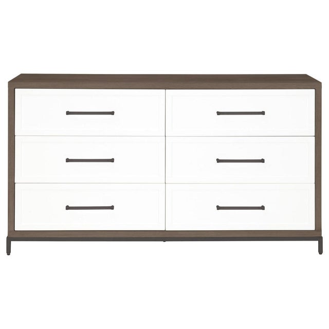 Transitional Wrenn 6-Drawer Double Dresser by Essentials for Living For Sale - Image 3 of 5