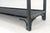 Black Lacquer Bamboo Rattan 60" Long Console Sofa Table Bloomingdale's MINT!