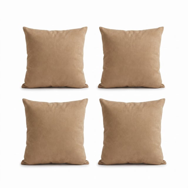 Turkish Oushak Kilim Pillow Cover 23'' X 23'' - Set of Four For Sale - Image 4 of 4