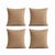 Turkish Oushak Kilim Pillow Cover 23'' X 23'' - Set of Four For Sale - Image 4 of 4