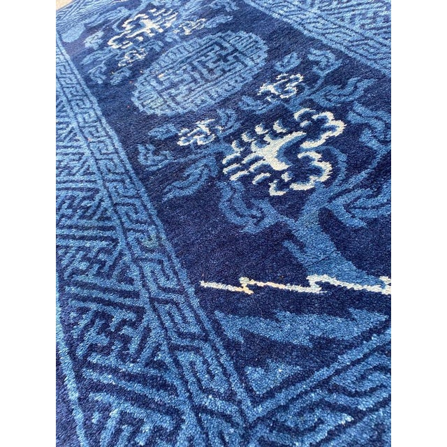 Small Antique Chinese Rug For Sale - Image 11 of 14