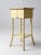 Wood Antique Painted Side Table With Storage Top For Sale - Image 7 of 13