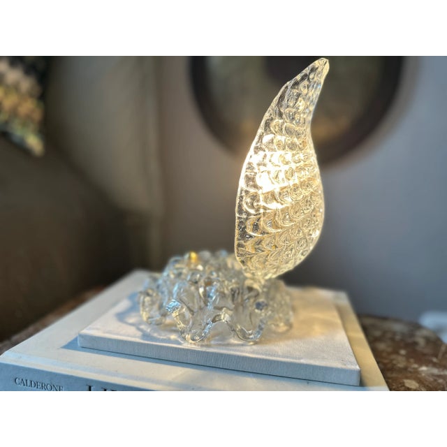 Art Deco Murano Glass Table Lamp by Ercole Barovier, 1920s For Sale - Image 11 of 18