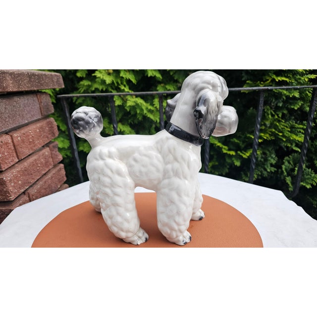 Ceramic Vintage Italian Porcelain Dog, 1970s For Sale - Image 7 of 8