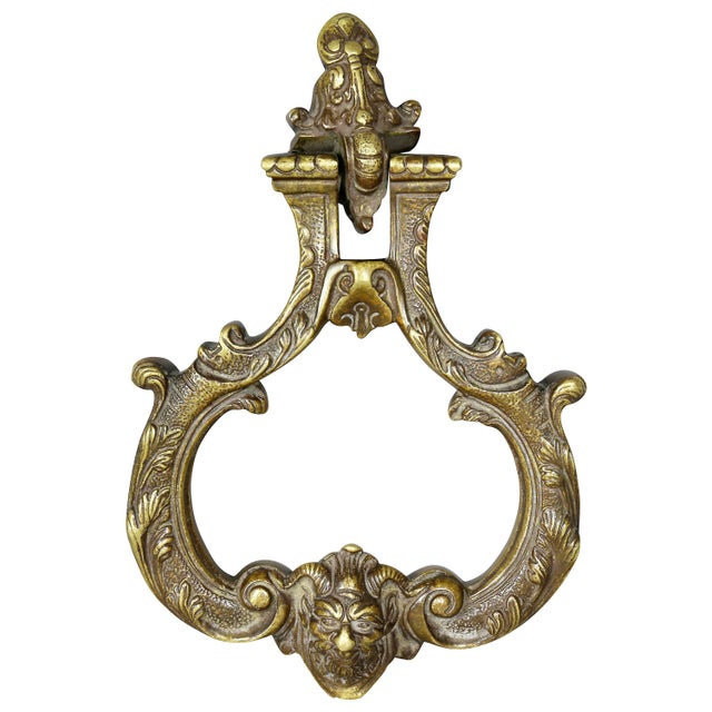 Italian Bronze Door Knocker For Sale In Boston - Image 6 of 6