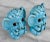 1970s Vintage Japan Porcelain Blue Elephant Salt & Pepper Shakers - a Pair For Sale - Image 5 of 9