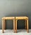 Vintage Woven Rattan Side Tables - Pair For Sale - Image 14 of 16