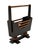 Vintage Art Deco Magazine Rack in Black Lacquered Beech, 1930s For Sale - Image 3 of 7
