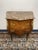 Mid-Century Mahogany Bombe Commode with Marble Top For Sale - Image 3 of 6