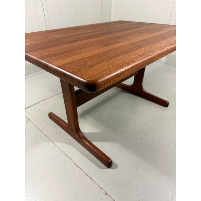 1970s Vintage Teak Dining Table, Denmark, 1970s For Sale - Image 5 of 18