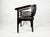 Antique Ebonized Oak Desk Chair, 1890s For Sale - Image 3 of 14