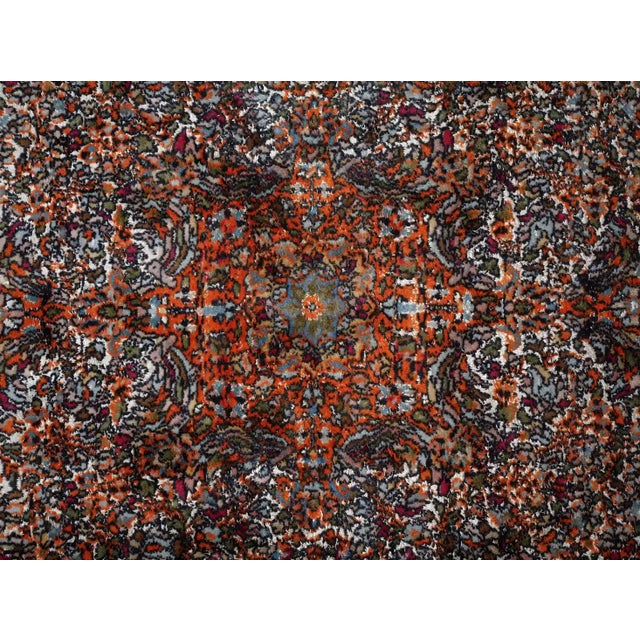 Middle Eastern Rug in Ghoum Silk with Wool For Sale - Image 3 of 10