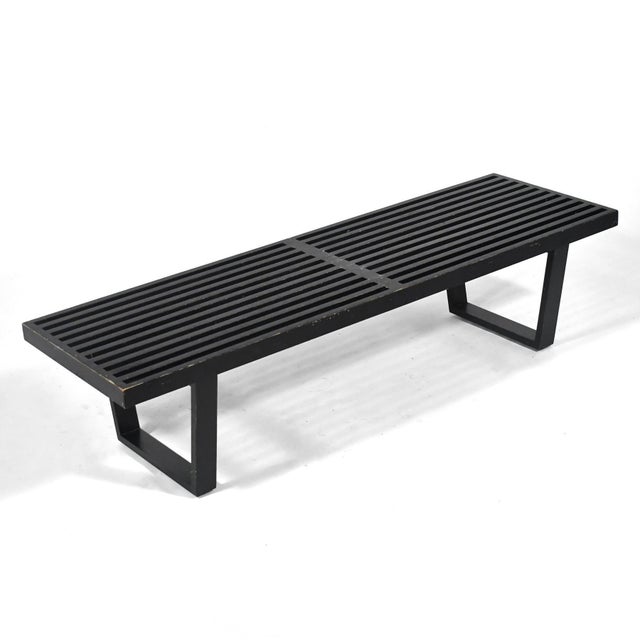 Introduced in 1946, the slat platform bench was one of Nelson's first designs for Herman Miller after becoming their...