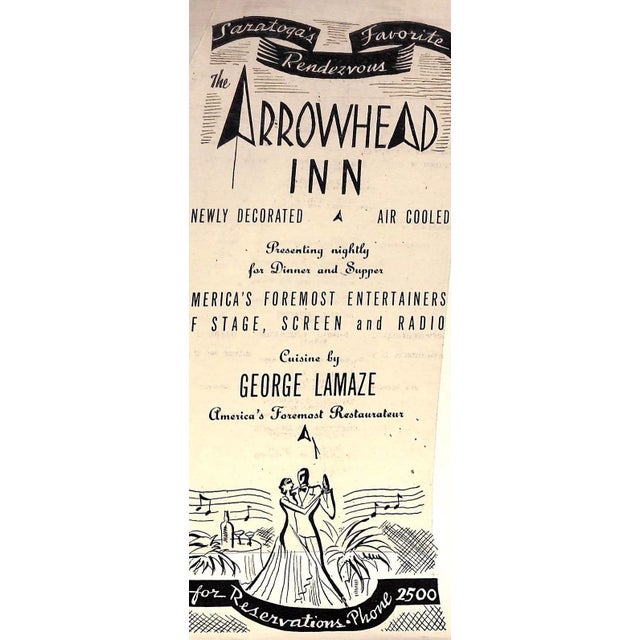 Paper The Saratoga Association Official Programme August 21 1936 For Sale - Image 7 of 8