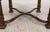 Theodore Alexander Leather Top Distressed Mahogany End Table For Sale - Image 10 of 12