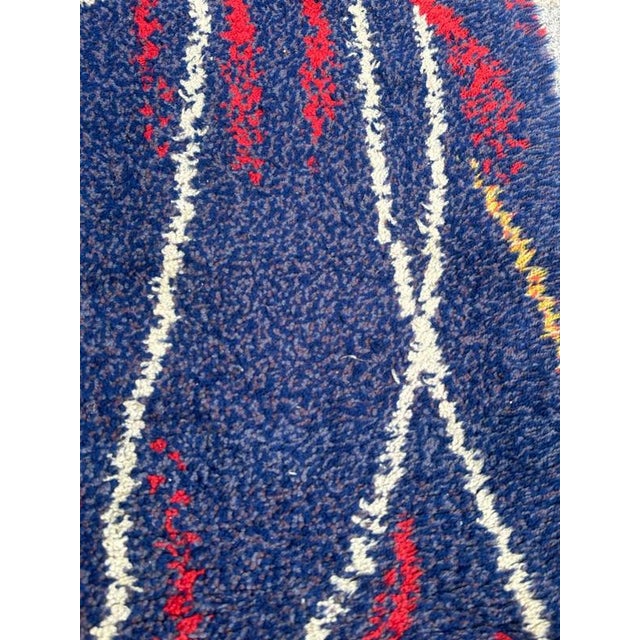 Small Vintage Swedish Rug, 1960s For Sale - Image 12 of 18