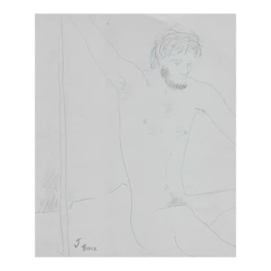 1981 James Bone Red Headed Male Nude