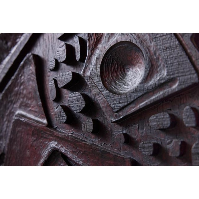 Abstract Wall Panel from Gianni Pinna, 1970s For Sale - Image 10 of 11