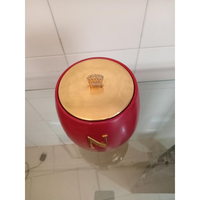 Ice Bucket by Aldo Tura for Napoleon, 1960s, in Flawless conditions. Designed 1960 to 1969 This piece has an attribution...