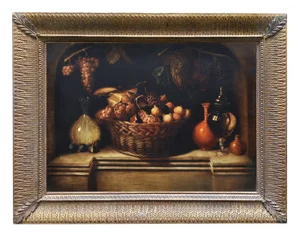 Still Life Painting, Dutch School, 2004, Oil on Canvas, Framed
