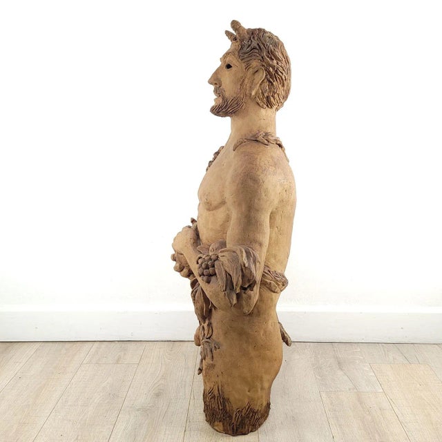 Pan Statue by Burt Kessenick For Sale - Image 4 of 10