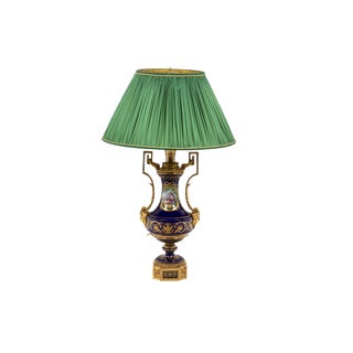 Sevres Porcelain Lamp, Circa 1880 For Sale