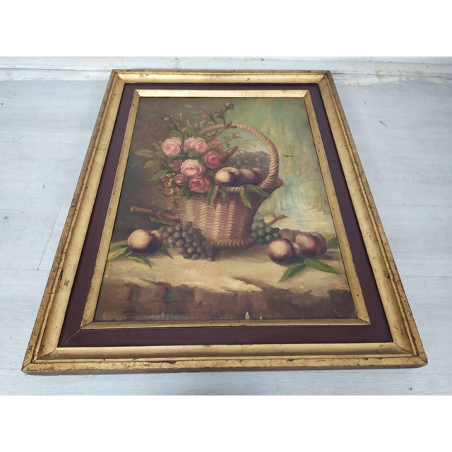 Still Life, Oil on Canvas, Framed For Sale - Image 4 of 16