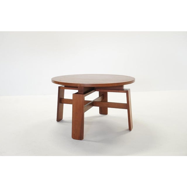 Vintage Italian Round Dining Table by Silvio Coppola for Bernini, 1970s For Sale - Image 6 of 8