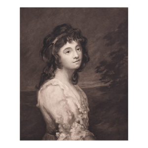1898 Emma Hart Mezzotint Portrait