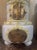 19th Century French Glazed Terracotta and Brass Wood-Burning Stove For Sale - Image 9 of 13